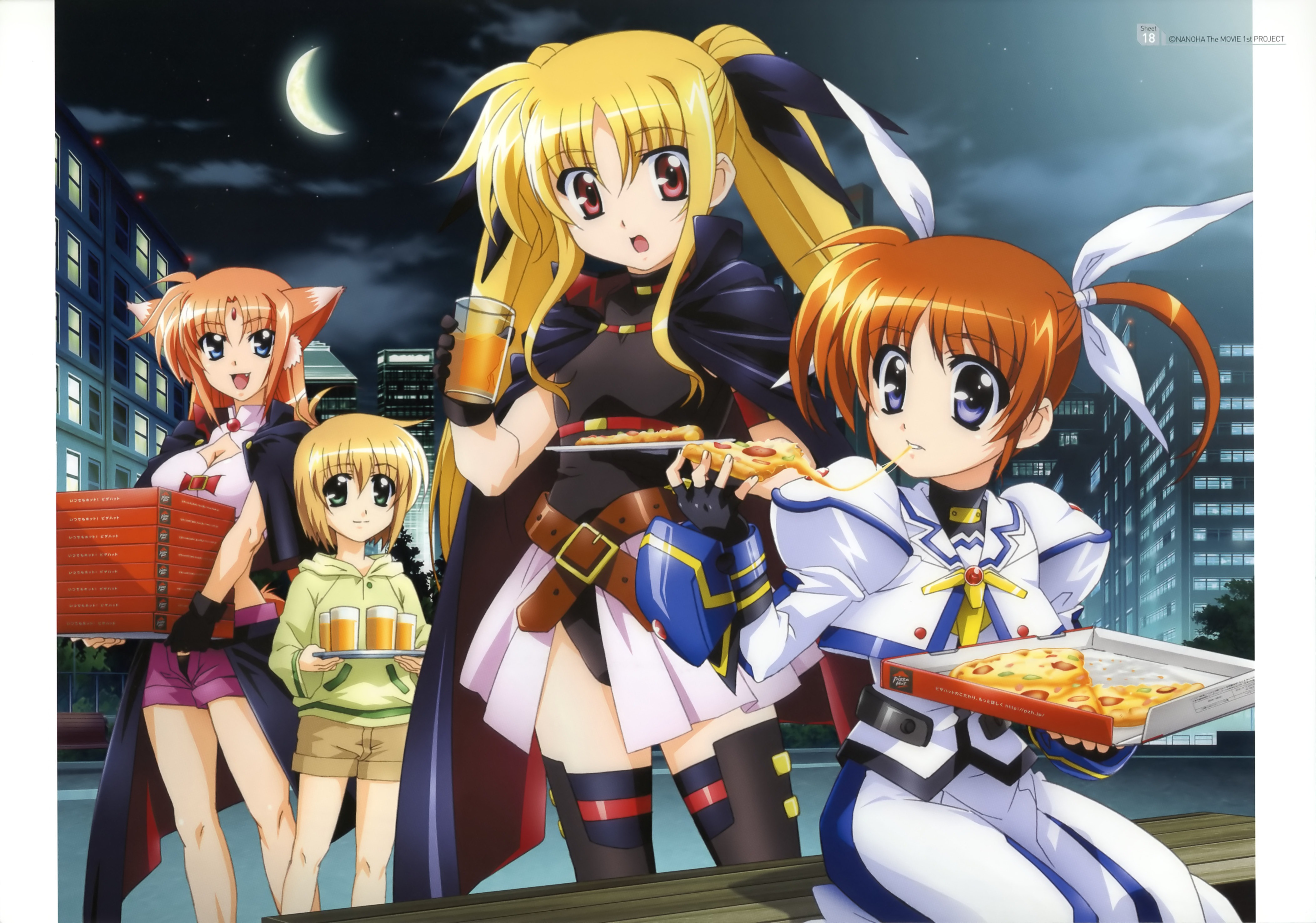 mahou shoujo lyrical nanoha mahou shoujo lyrical nanoha the movie 1st
